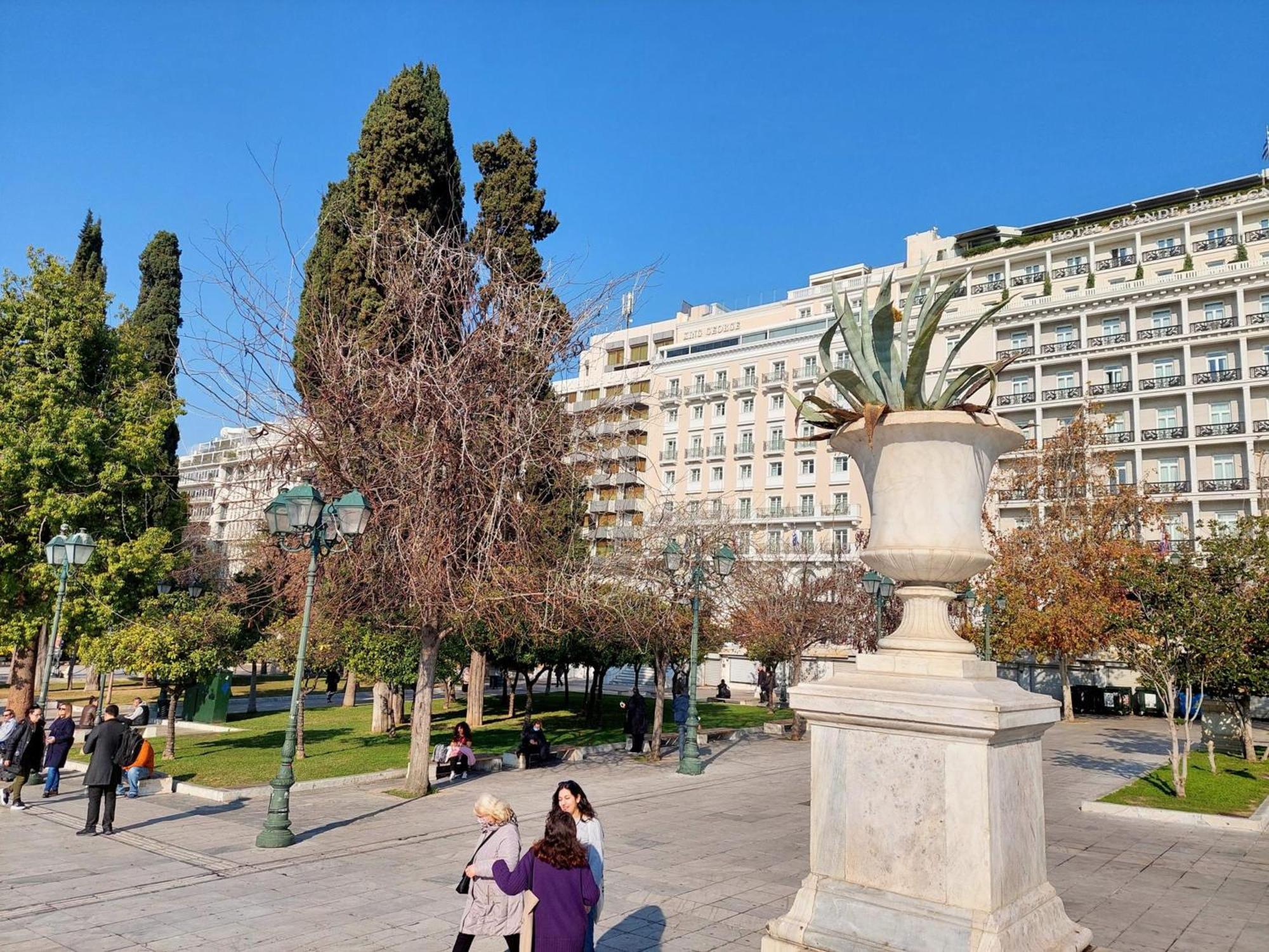 Elegant Apartment In Syntagma Square Athena Bagian luar foto