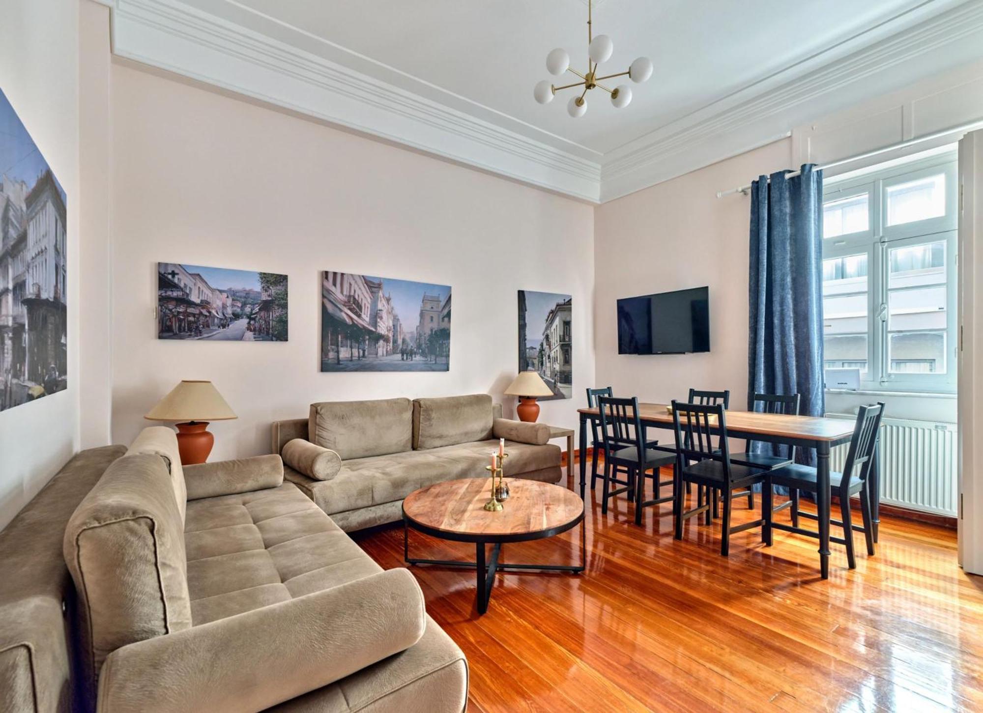 Elegant Apartment In Syntagma Square Athena Bagian luar foto